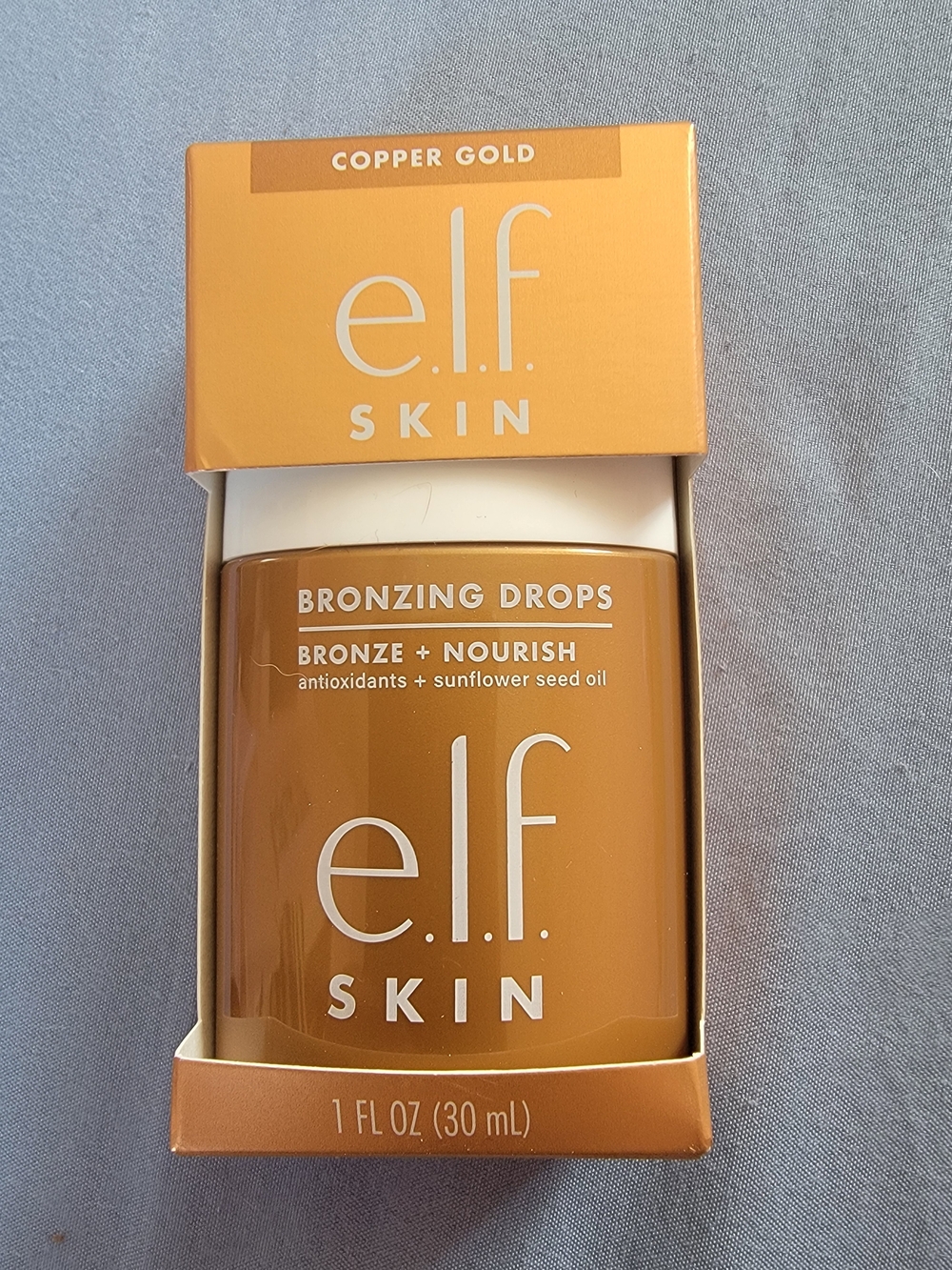 e.l.f. Skin Bronzing Drops Copper Gold